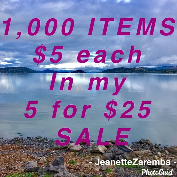 Everything under $20 NO EXCLUSIONS